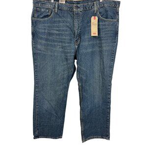 Levis Mens 559 Relaxed Straight Jeans 46 x 30 Denim Mid-Rise Five-Pocket NWT New